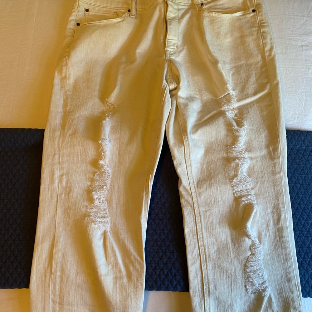 Off white ana boyfriend jeans